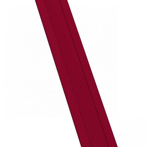 Крепежная планка жалюзи Milan,Tokyo 0,45 PE с пленкой RAL 3003 рубиново-красный