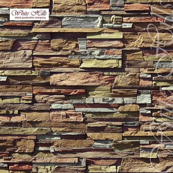 Искусственный камень White Hills Фьорд Лэнд 201-80 серо-коричневый