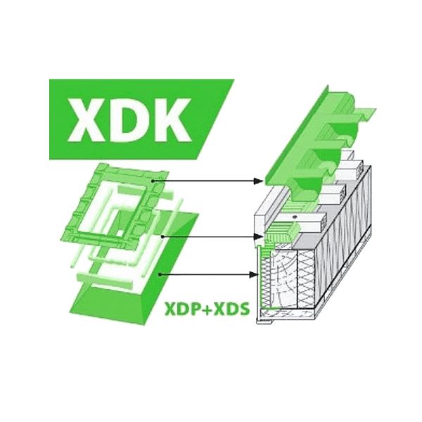 FAKRO Комплект изоляционных окладов XDK  78*  98