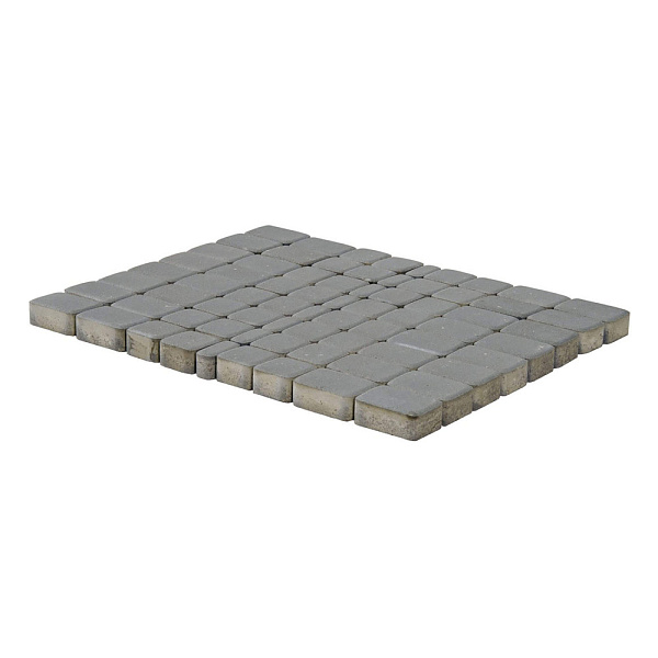 Тротуарная плитка BRAER Классико, Серый 57х115,115х115,172х115 мм